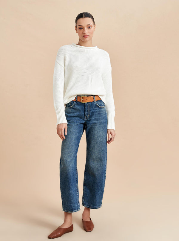 La Ligne Solid Marina Sweater