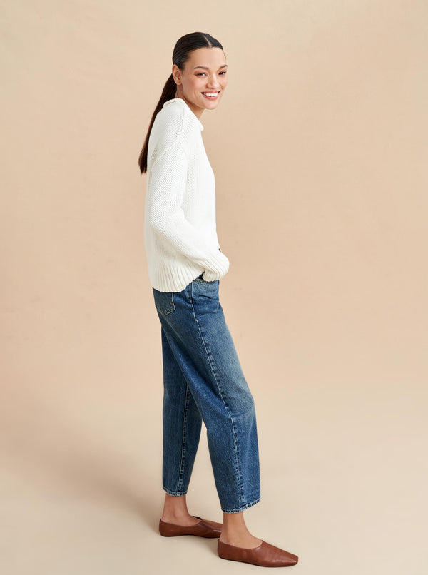 La Ligne Solid Marina Sweater