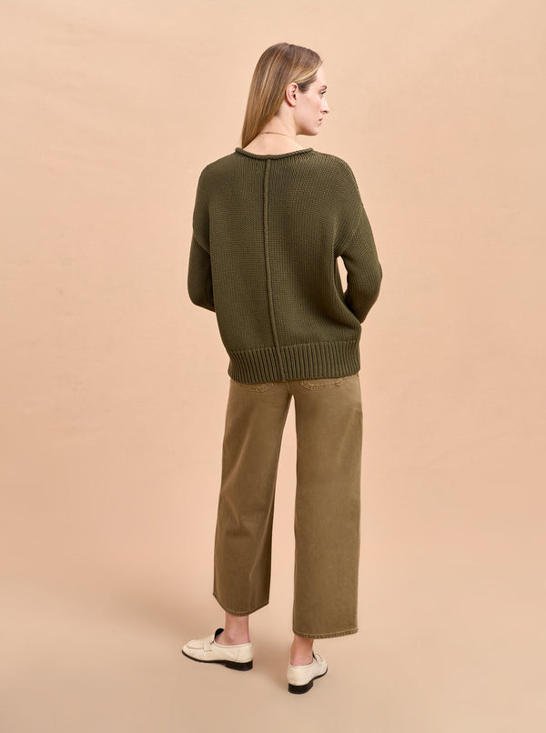 La Ligne Solid Marina Sweater