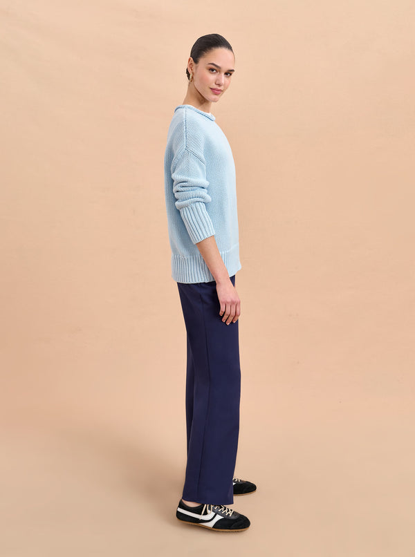 La Ligne Solid Marina Sweater
