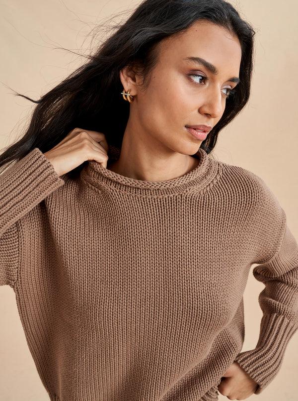 La Ligne Solid Marina Sweater