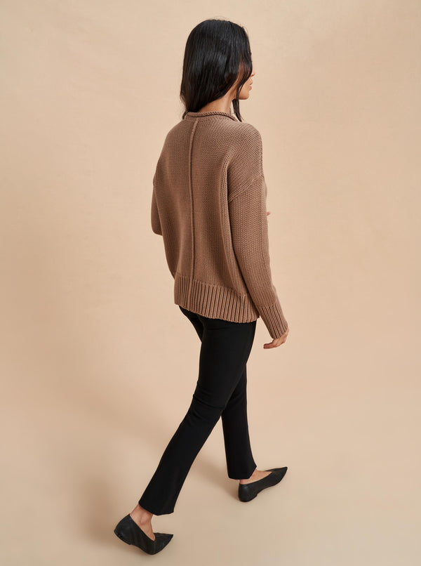 La Ligne Solid Marina Sweater