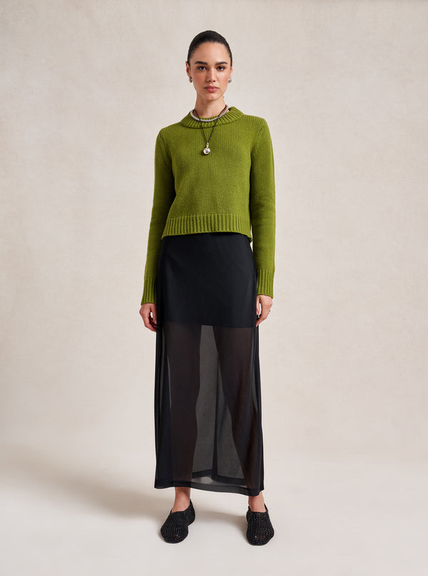 La Ligne Solid Mini Marin Sweater