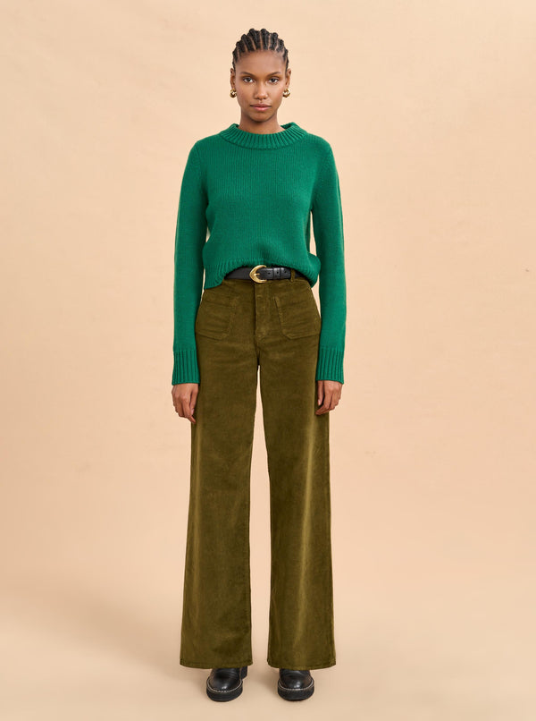 La Ligne Solid Mini Marin Sweater