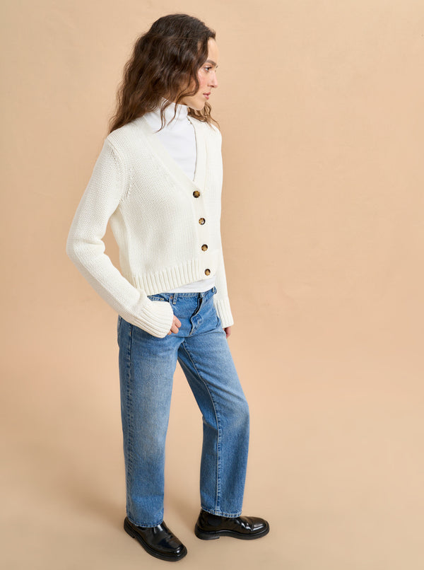 La Ligne Solid Mini Marina Cardigan