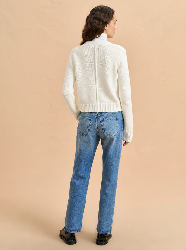 La Ligne Solid Mini Marina Cardigan