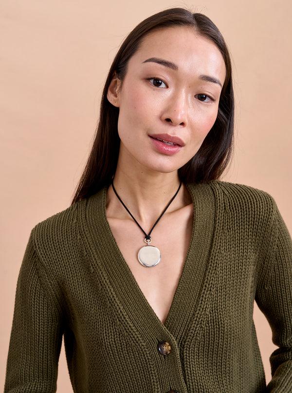 La Ligne Solid Mini Marina Cardigan