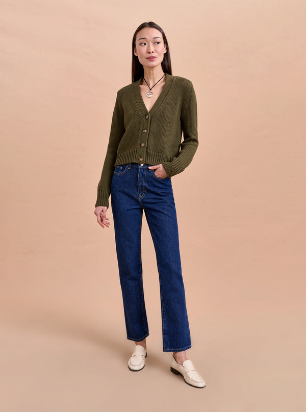 la ligne Solid Mini Marina Cardigan