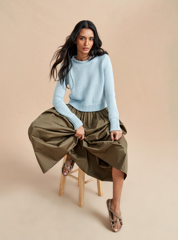 La Ligne Solid Mini Marina Sweater