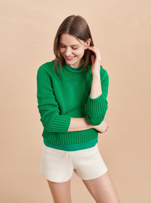 La Ligne Solid Mini Marina Sweater
