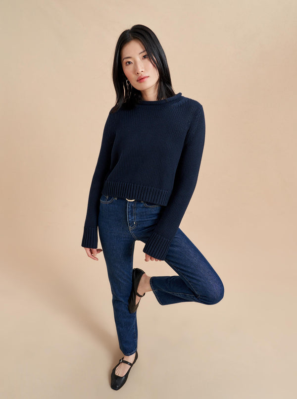 La Ligne Solid Mini Marina Sweater