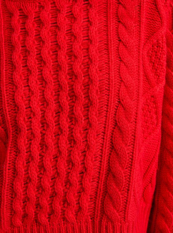 La Ligne La Ligne | SPANX Cropped Cable Marin Sweater