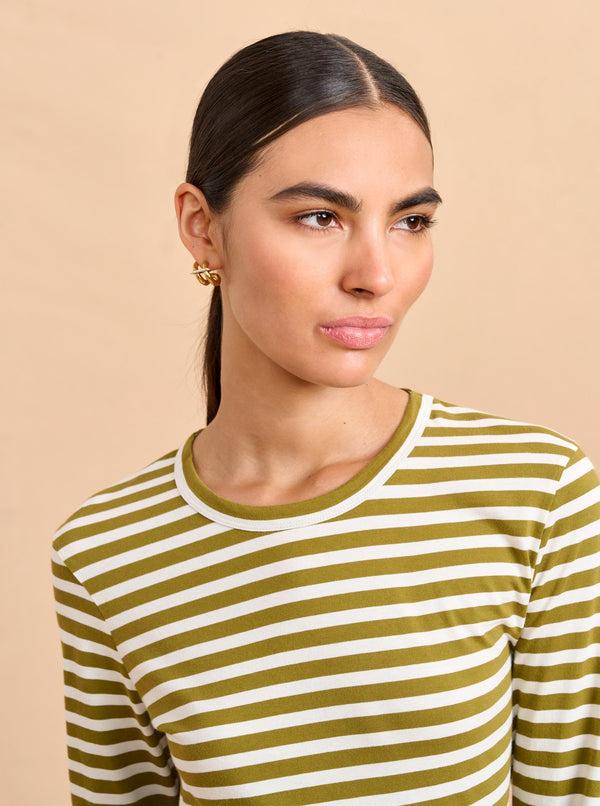 La Ligne Striped Meredith Tee