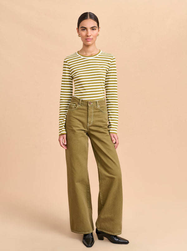 la ligne Striped Meredith Tee