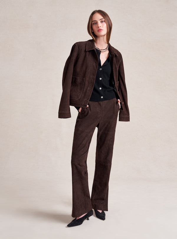 la ligne Suede Albert Trouser
