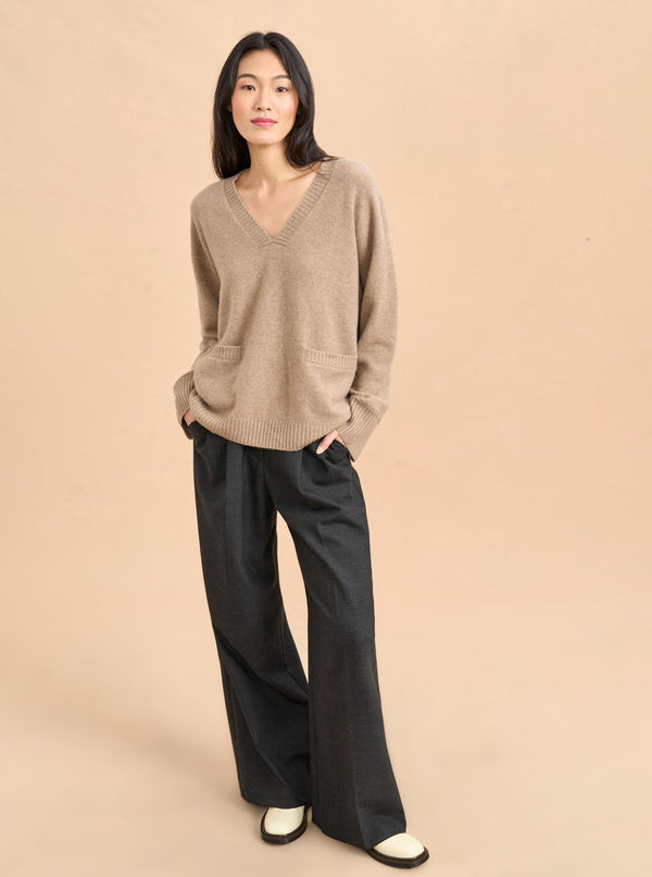 La Ligne Super Fine V Neck