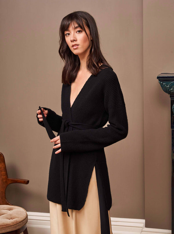 la ligne Toujours Wrap Cardigan - Pre-Loved