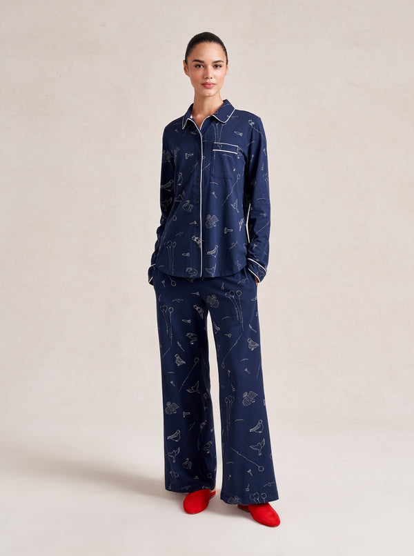 la ligne Observed By Us x La Ligne Bonne Nuit Pajamas