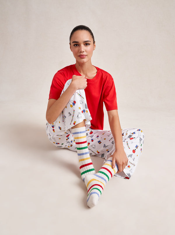 La Ligne Observed By Us X La Ligne Mini Marin Socks