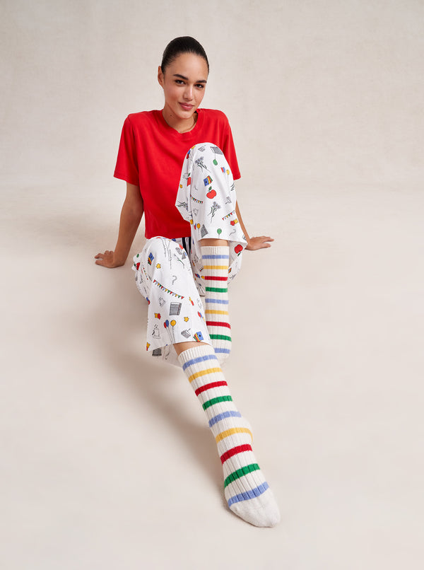 La Ligne Observed By Us X La Ligne Mini Marin Socks