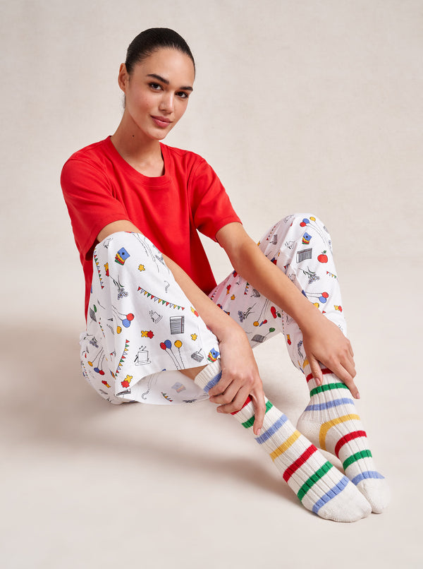 la ligne Observed By Us x La Ligne Mini Marin Socks