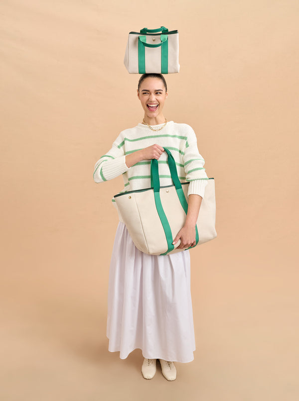 La Ligne Rue De Verneuil X La Ligne Traversée Small Tote