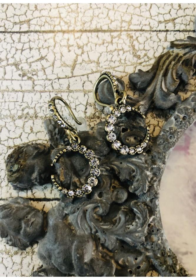 La Muse Crescent Earrings