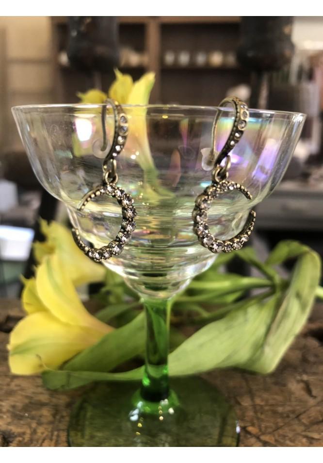 La Muse Crescent Earrings