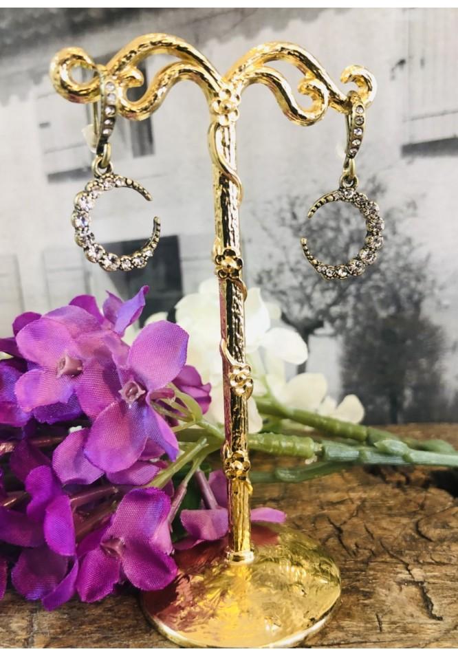 la muse Crescent earrings