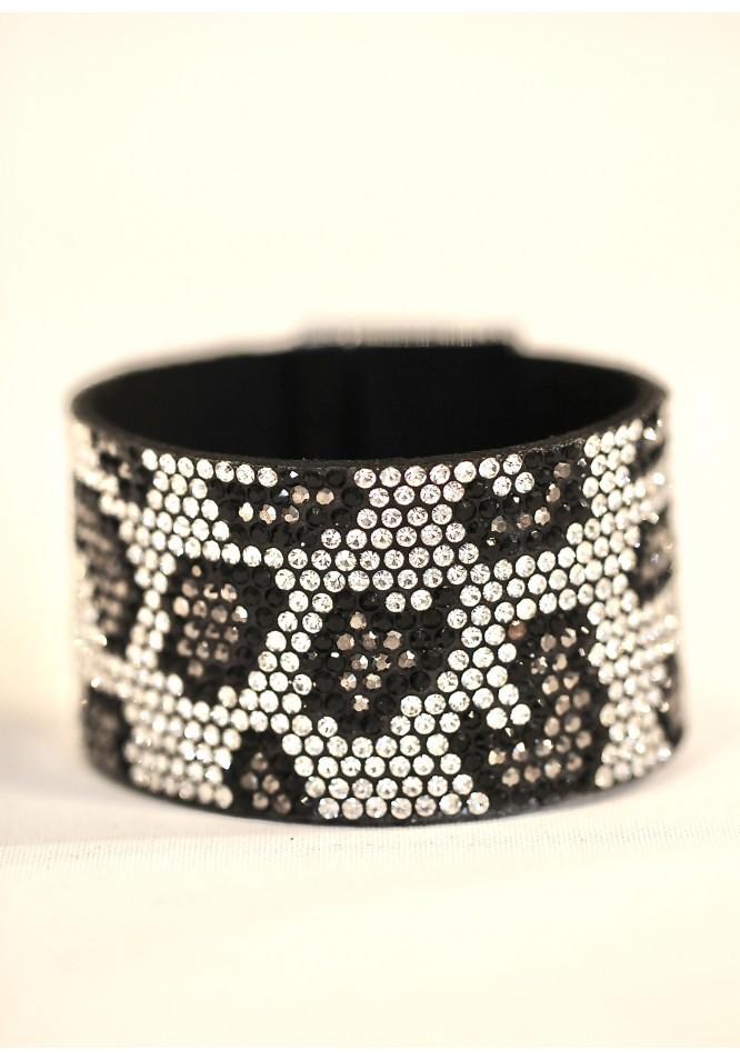la muse Crystal animal print bracelet