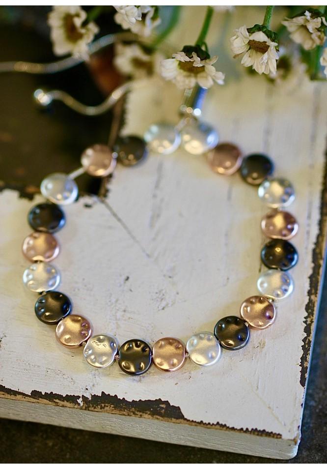 la muse Flat circle friendship style bracelet