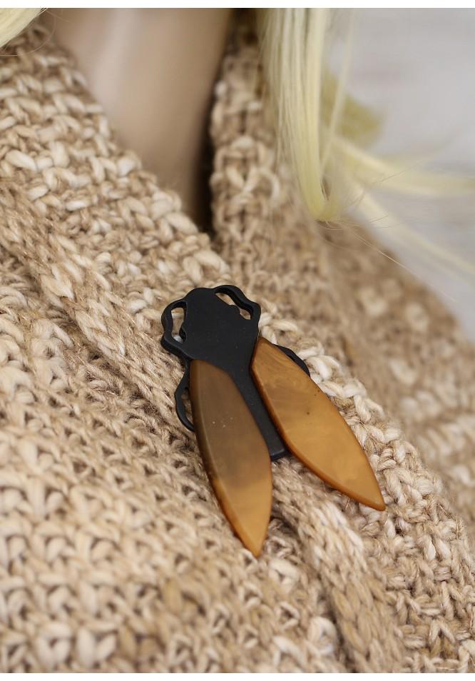 La Muse Giant Bug Brooch