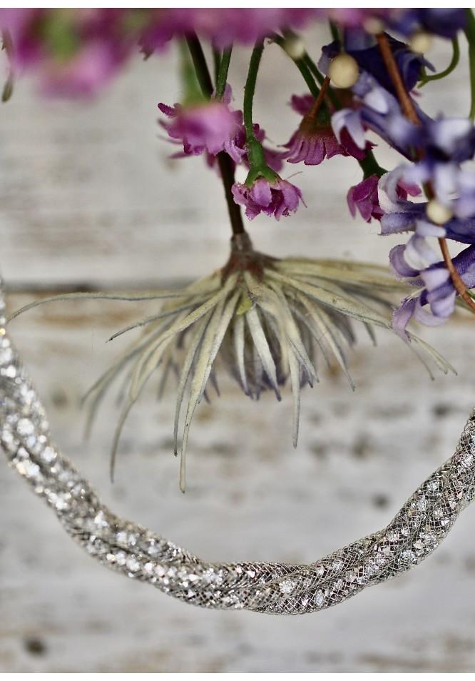 La Muse Glitter Twist Necklace