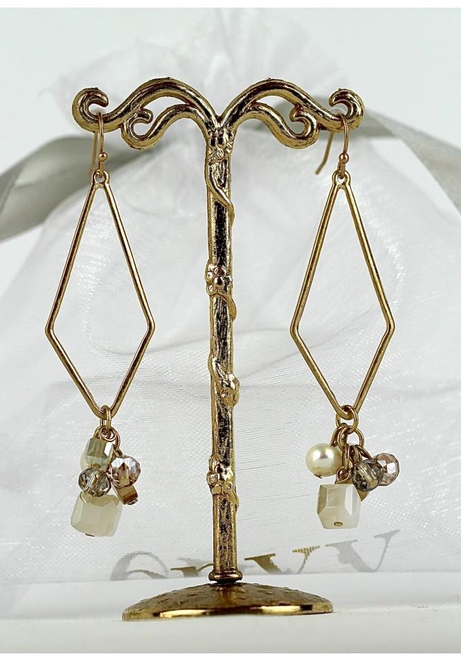la muse Harlequin earrings