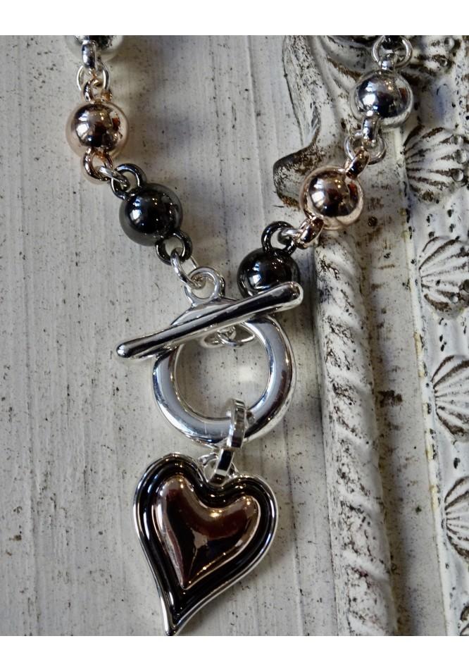 La Muse Heart Necklace