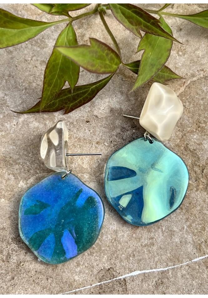 la muse iridescent earrings