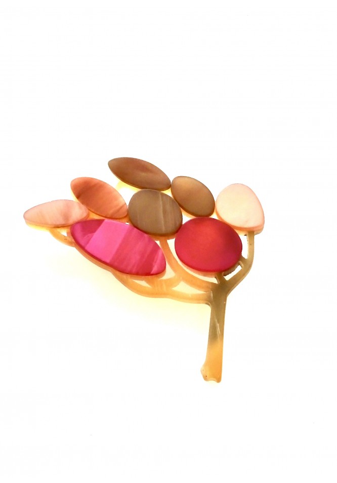 la muse large tree brooch