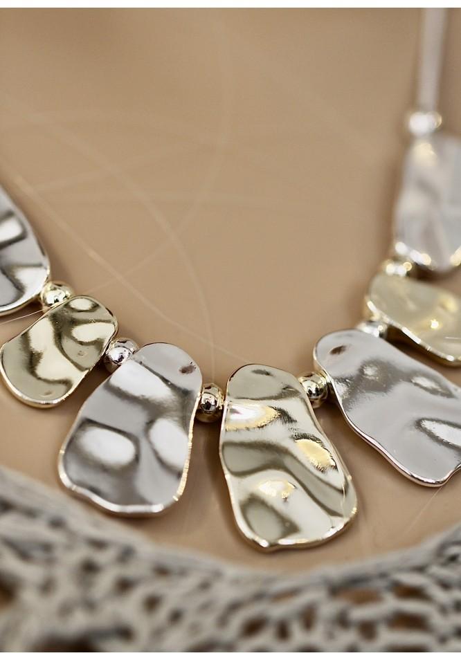 La Muse Necklace With Organic Shapes