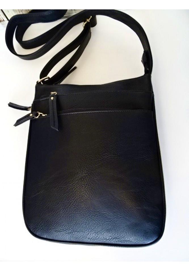 La Muse Over Body Bag Black