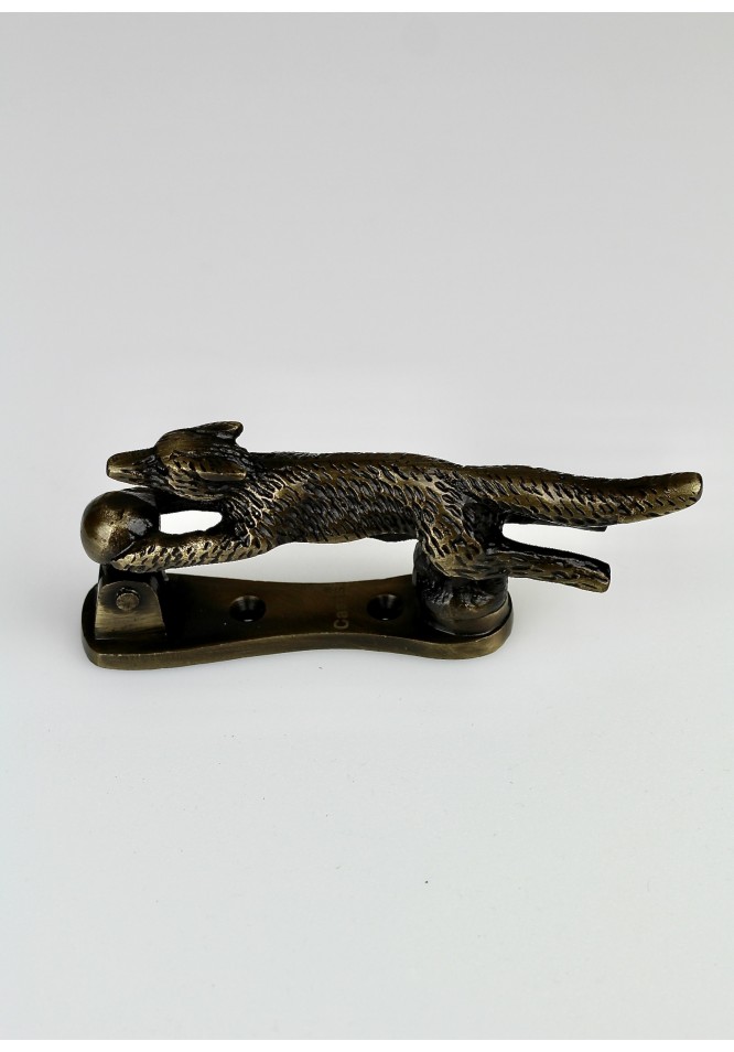 la muse Running fox door knocker