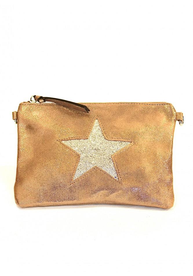 la muse Star bag gold