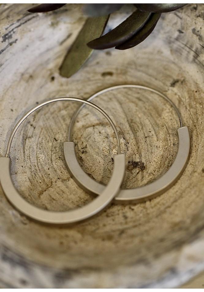 La Muse Statement Hoop Earrings