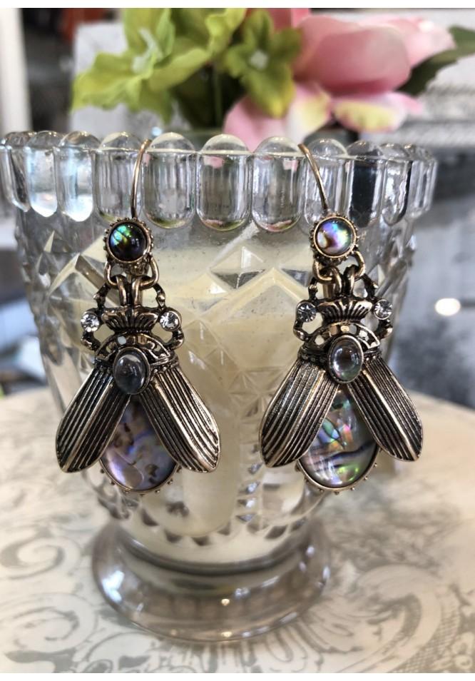 La Muse Statement Vintage Style Earrings