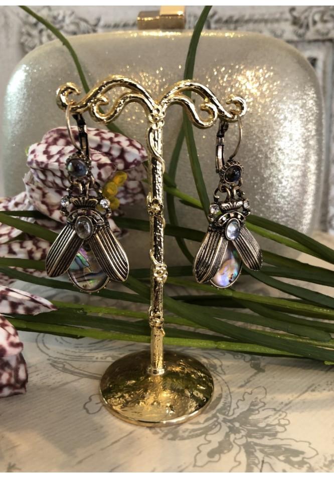 la muse Statement vintage style earrings