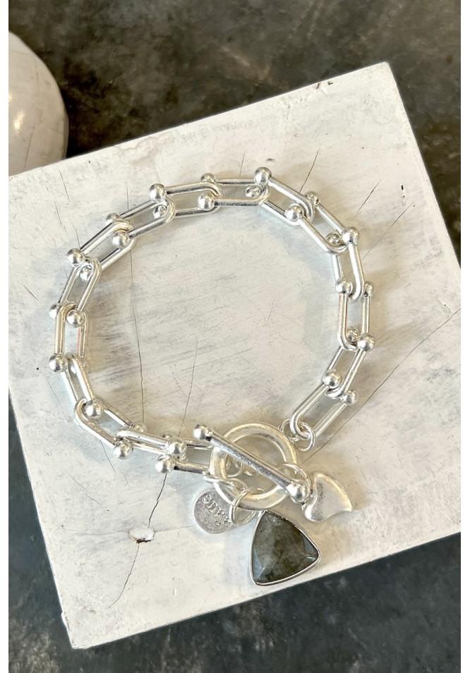 La Muse Triangle Charm Bracelet