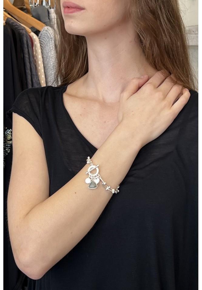 La Muse Triangle Charm Bracelet