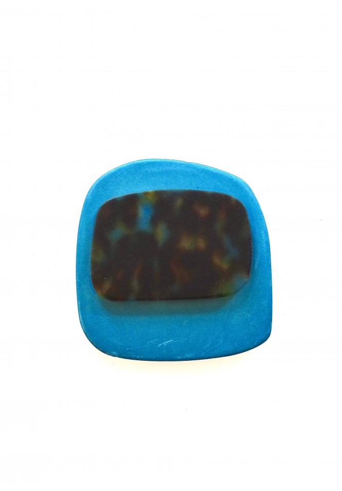 la muse Turquoise brooch