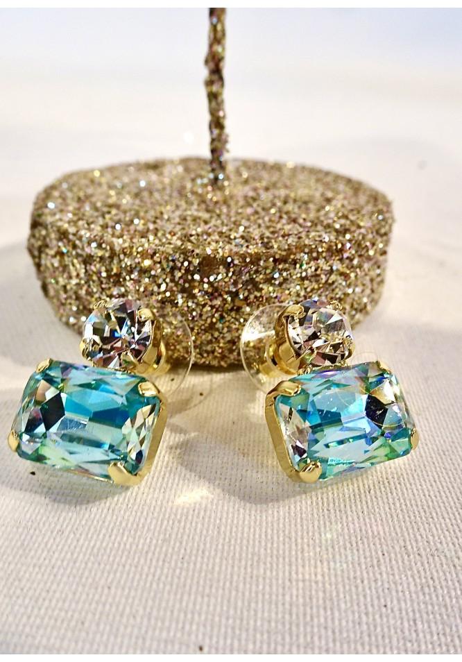 La Muse Vintage Style Earrings Turquise