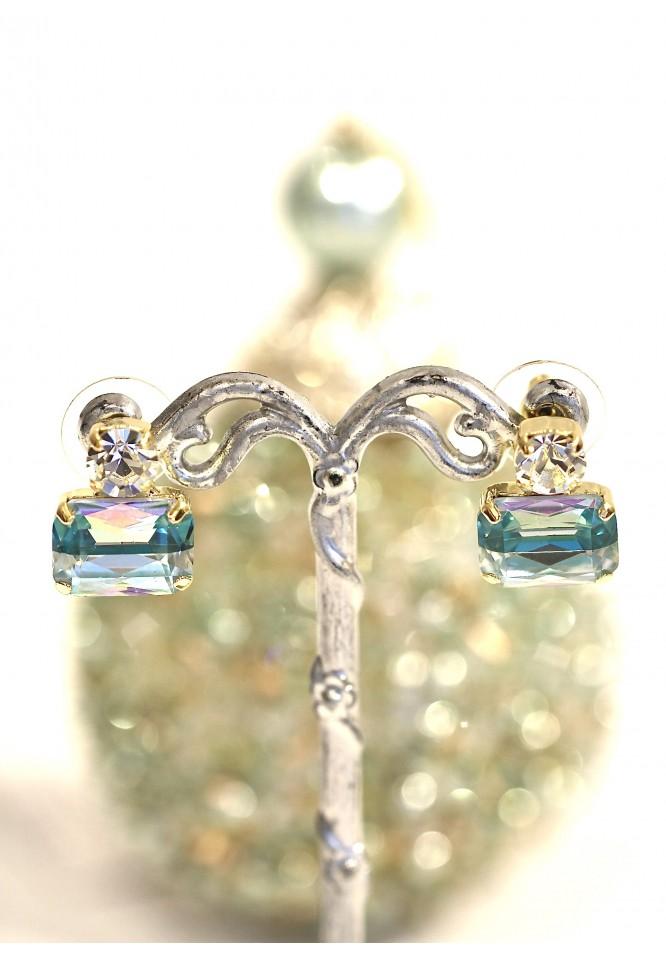 La Muse Vintage Style Earrings Turquise