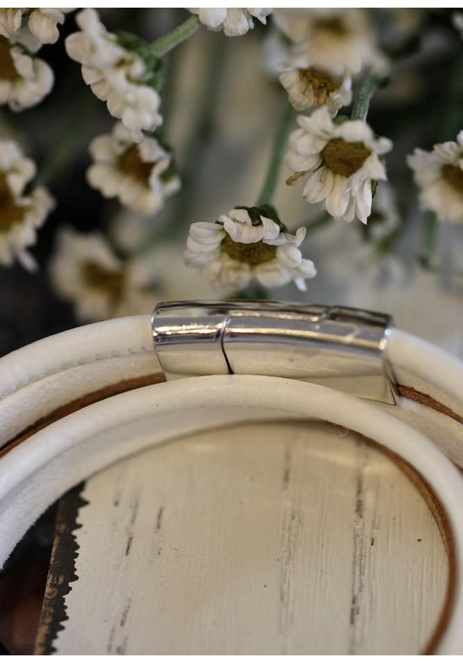 La Muse Wrap Around Bracelet With Baguette Crystal